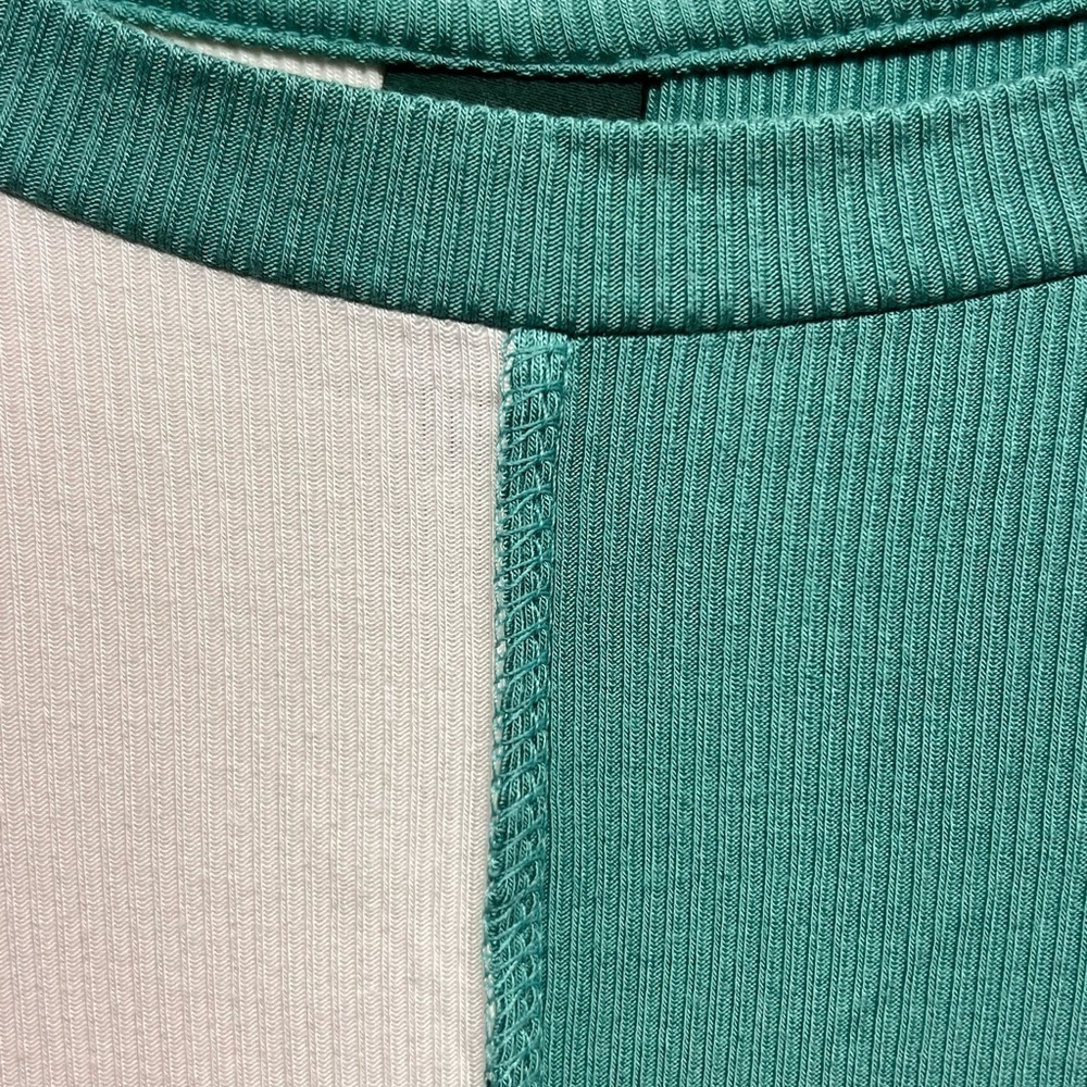 Women’s long sleeve ribbed/Spliced T shirt - Picture 5 of 9